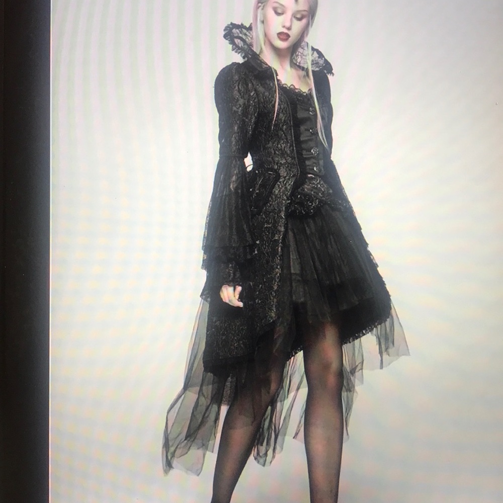 Steampunk Costume Petticoat Vampire Gothic Queen